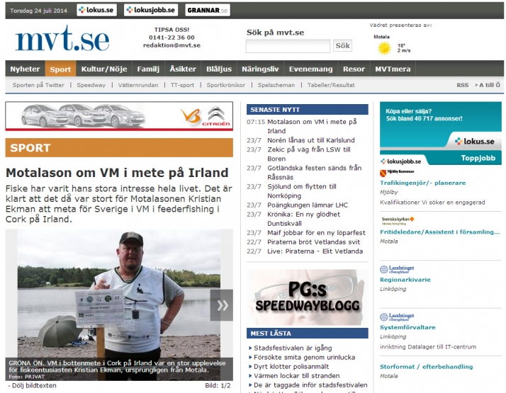 MVT – Motalason om VM i mete på Irland!