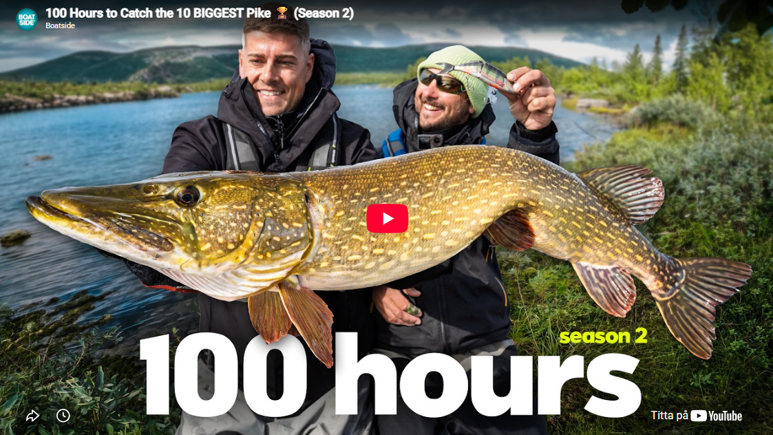 100 Hours to Catch the 10 BIGGEST Pike är tillbaka – med ett extra viktigt budskap!
