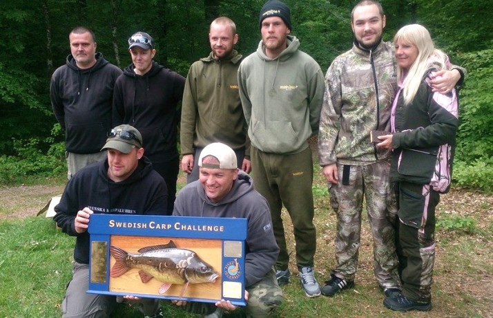 Swedish Carp Challenge 2015 avgjord med dunder o brak!