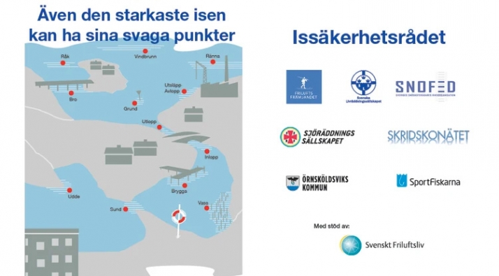 Nu lägger sig skärgårdsisarna – tänk på säkerheten!