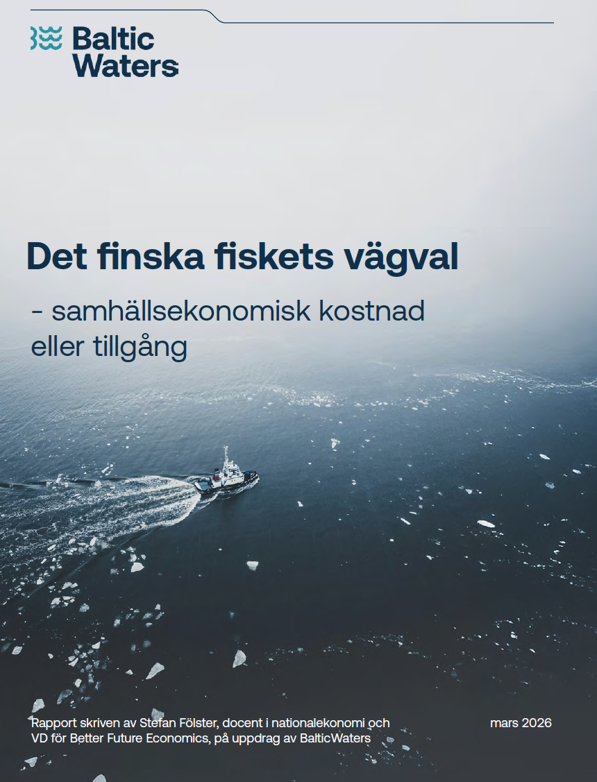 Finland förlorar fem miljoner euro årligen på storskaligt trålfiske!