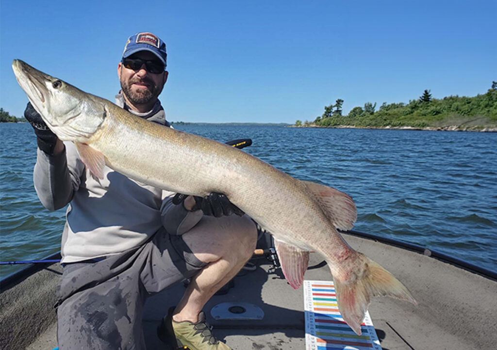 Skulle du lyckas fånga en musky på en vecka i Kanada? Foto: Privat