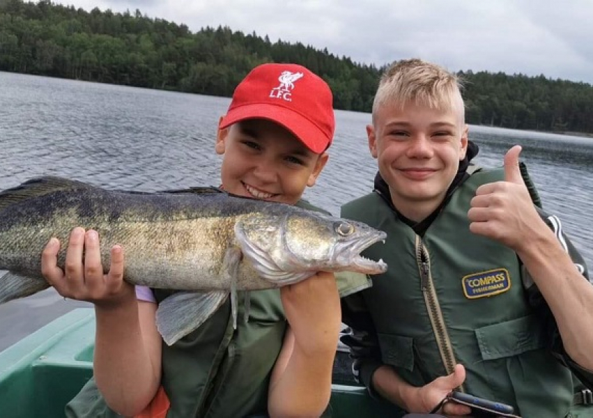 Bra fiske på fiskeskolan i Göteborg!