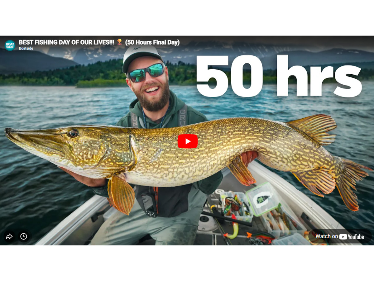 Filmtips – 50 Hours to Catch the BIGGEST Pike Finalen!