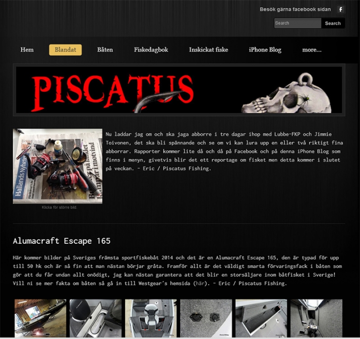Nominerad Bästa Blogg 2013 – Piscatus.se…