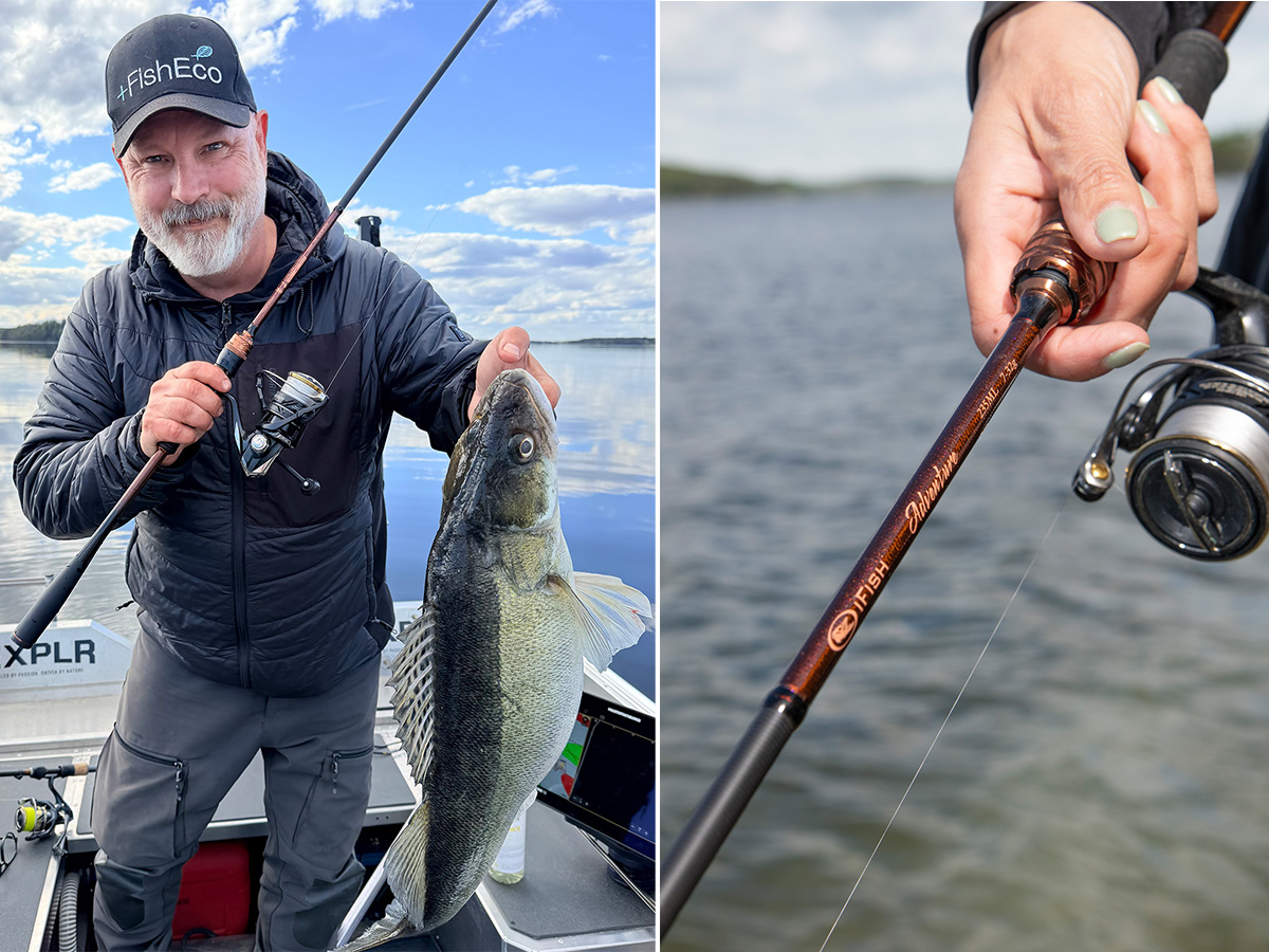 Vi testar gös- och abborrspö – IFISH Adventure!
