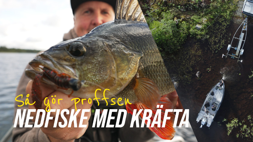 Nedfiske med kräftimitationer med Jens Byholm!