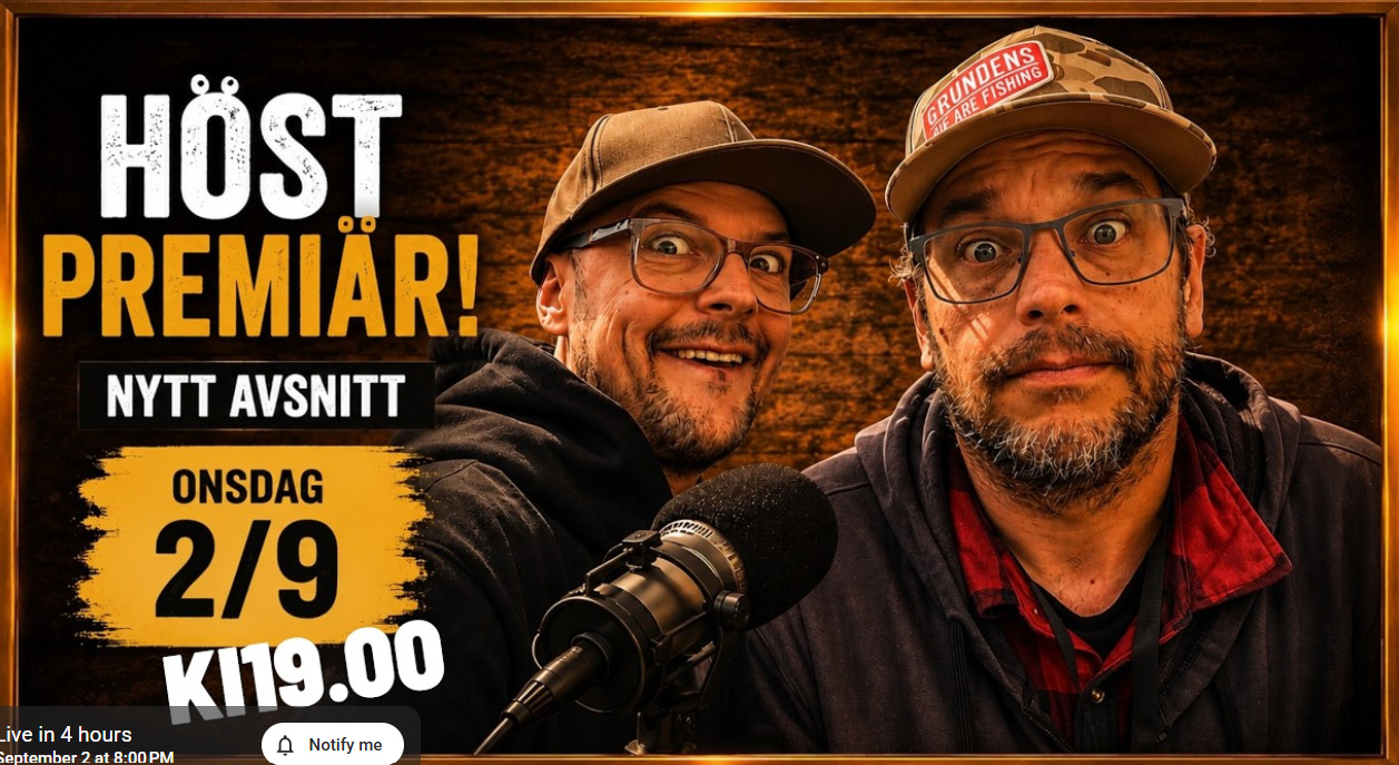 LivePod – Höstpremiär för LivePod på FishEco!