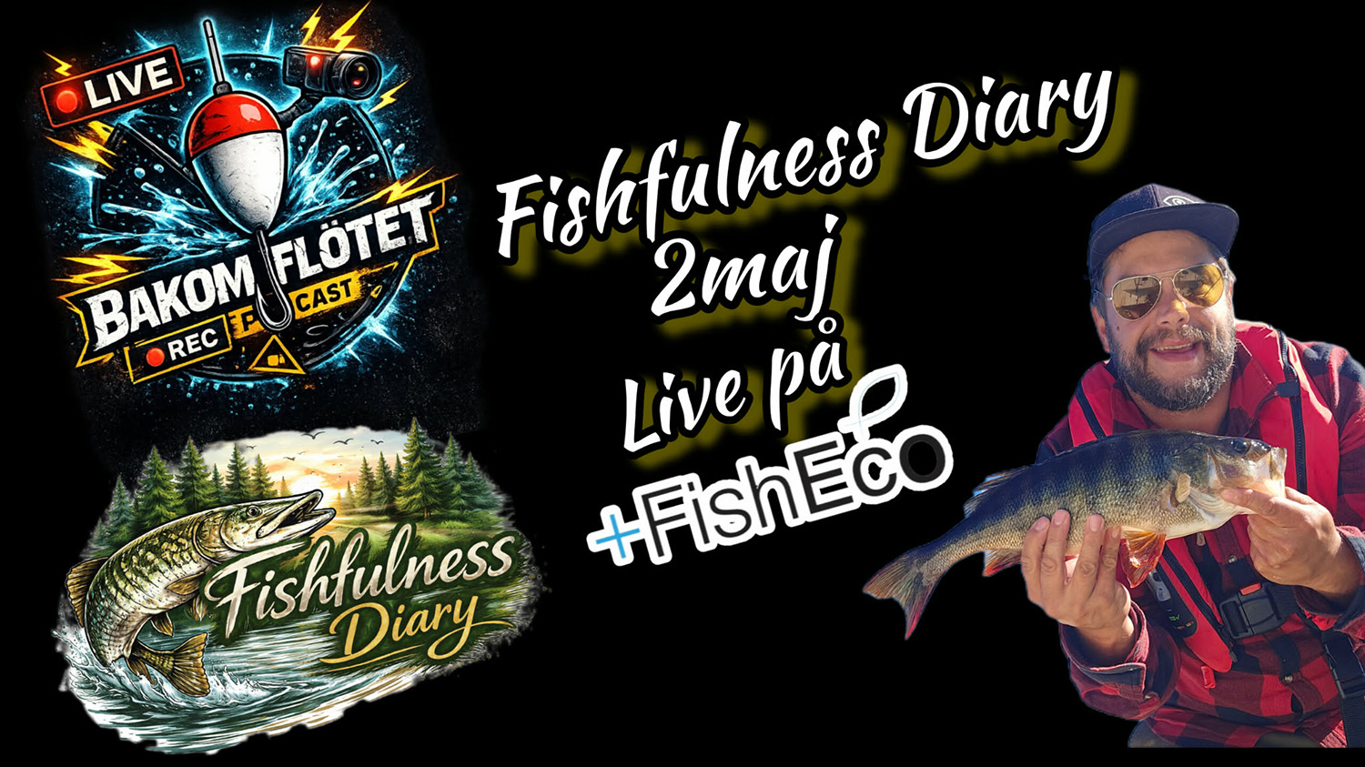 Livefiske efter storabborre med Janne Kantola!