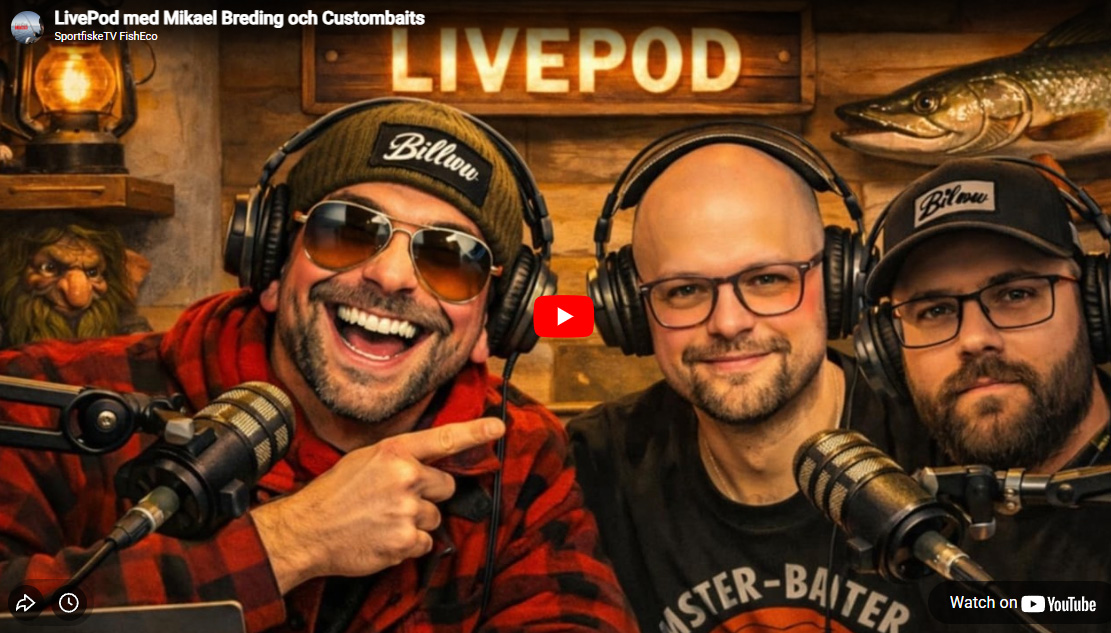 Livepodd – Möt betesbyggaren Micke Breding Custombaits!