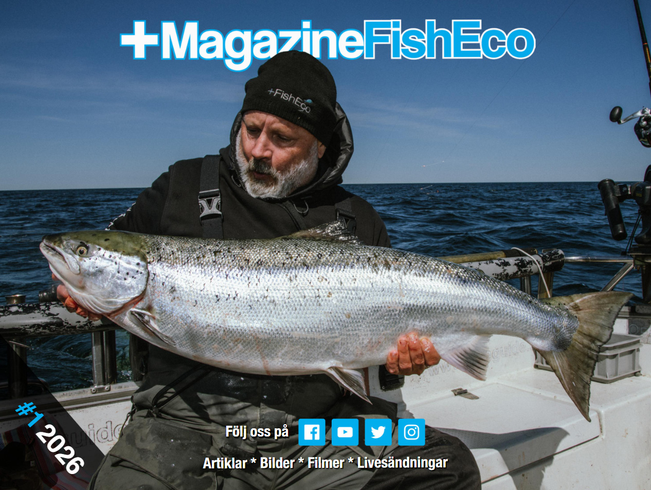 Där satt den – Årets första MagazineFishEco ute nu!