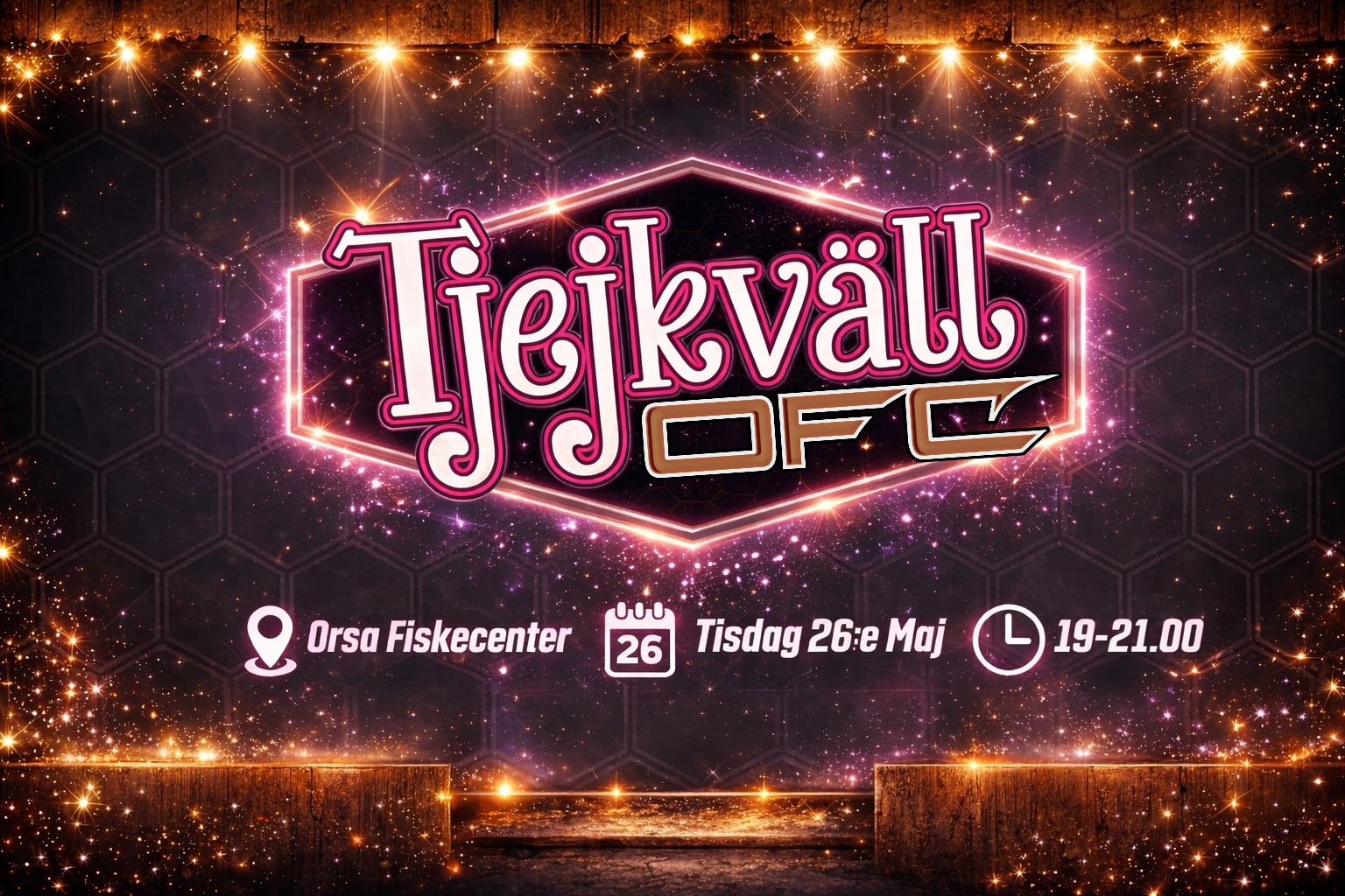Det närmar sig – Tjejkväll på Orsa Fiskecenter!