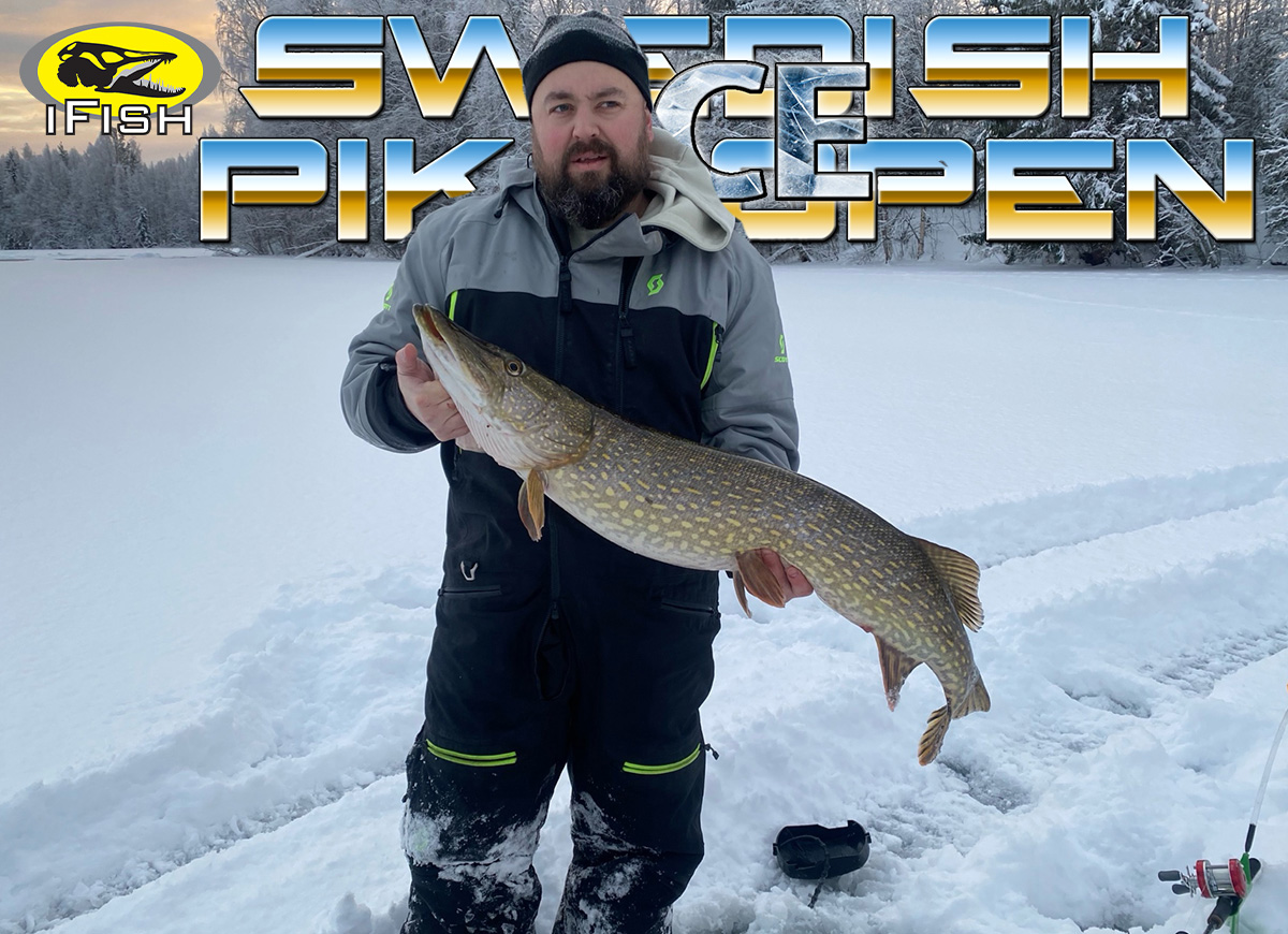 Första gäddorna i Swedish Ice Pike Open godkända!