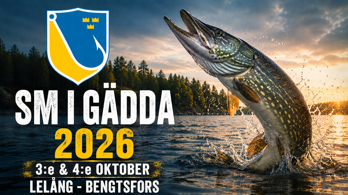 SM i Gädda blir tvådagarstävling!
