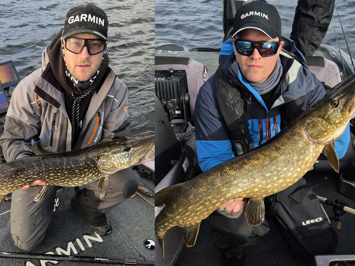 SM i Gädda 2026 – ledare efter första dagen Team Garmin!