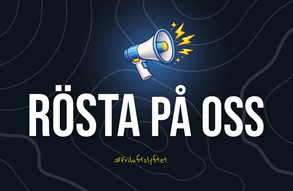 Gå in och rösta – Sportfiskarna nominerade till Årets Friluftslyft!