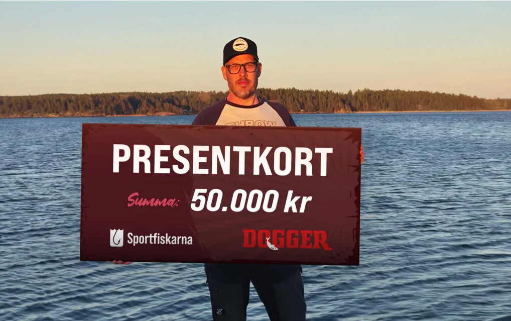 Sportfiskarna – Jonatan Lindqvist vann 50 000 i medlemstävlingen!